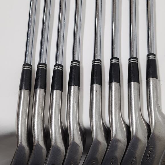 King Cobra Tour Oversize Iron Set 3-7 9 PW+SW (NO #8) Stiff S300U Steel Bad Grip - Picture 4 of 10